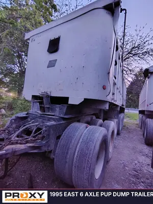 Used 1995 EAST 6 AXLE PUP DUMP TRAILER Dump Trailers Michigan US | Proxy Equipment #1388963