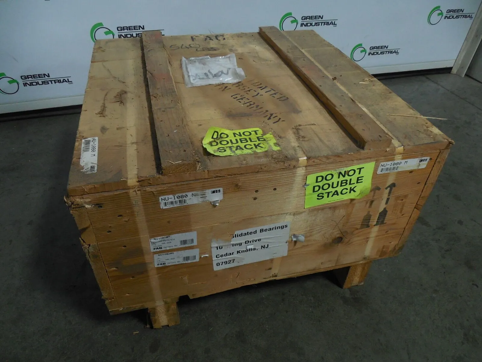 FAG NU1080M1 Single Row Cylindrical Roller Bearing New NIB