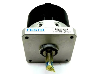 NEW FESTO ELECTRIC DSM-12-270-P ROTARY ACTUATOR MODULE 145PSI DSM12270P