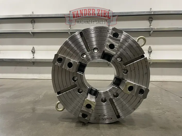 Used SAMCHULLY SAMCHULLY 25" FOUR JAW CHUCK, 8 1/2" BORE Chucks Michigan US | Vander Ziel Machinery Sales #1262372