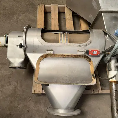 Kek Stainless Steel Rotary Brush Sieve - 180mm Dia x 500mm Face