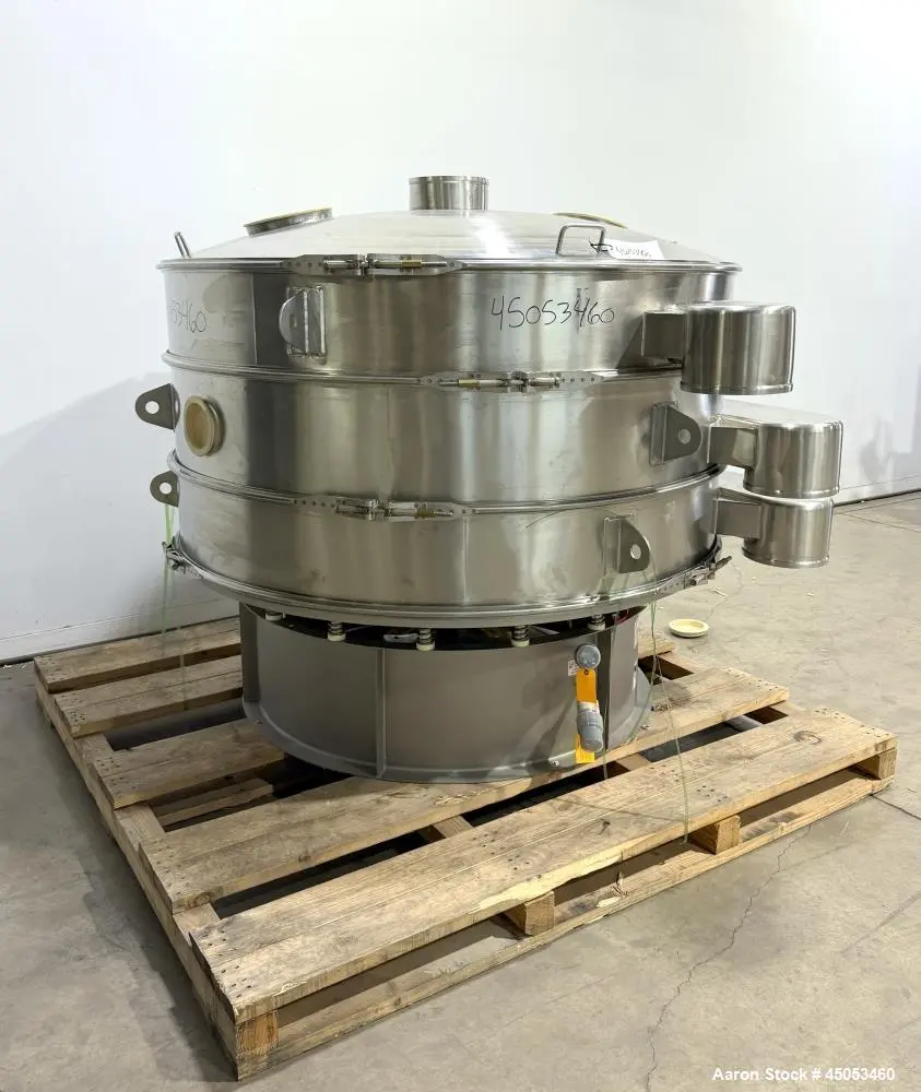 Used SWECO XS72S101210P4SDTLWC Circular Screeners Illinois US | Aaron Equipment #686475