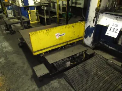 400 TON SACK & KIESSELBACH STRAIGHT SIDE HYDRAULIC PRESS: STOCK #12328