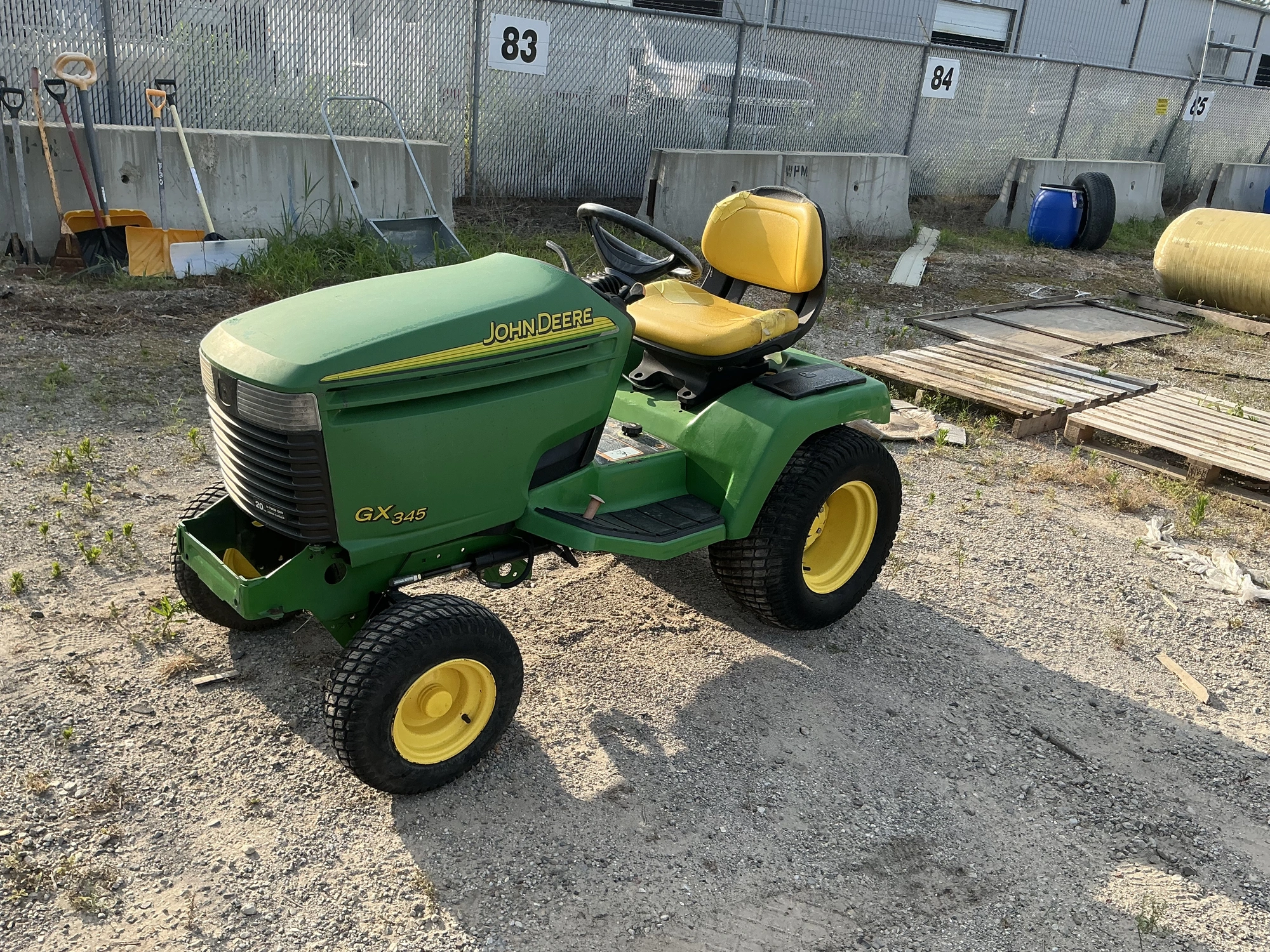 Used JOHN DEERE GX 345 Mowers Michigan US | Miedema Asset Management Group #1312927