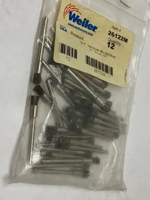 New | in-Stock Weiler 26122 Mandrel Mounted Brushes Michigan US | Maverick Industrial Sales #1396139