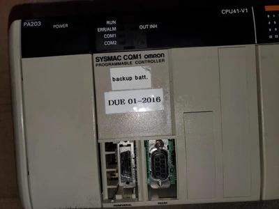 USED Omron CQM1-CPU41-V1  Sysmac CQM1 Programmable controller