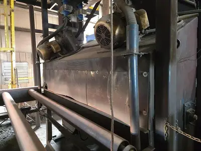 Used 2008 BLASTEC 10' PLATE Roller Conveyor Shot Blaster Pennsylvania US | Shot Blasting Equipment #1541094