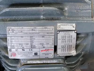 USED U.S ELECTRICAL MOTORS S538A