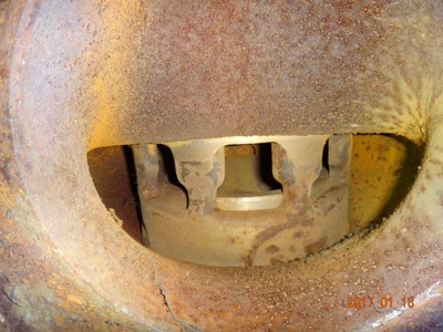 Fisher 6", Class 125, Iron Control Valve