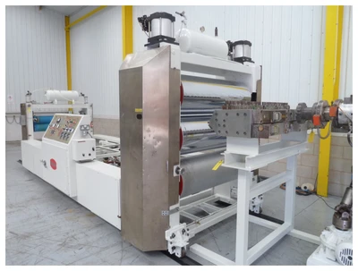 1,350 mm wide Welex Sheet Extrusion line with 120 mm Dia Welex extruder