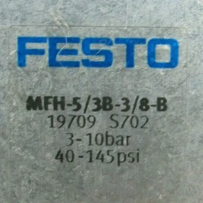 NEW FESTO MFH-5/3B-3/8-B SOLENOID VALVE MFH53B38B