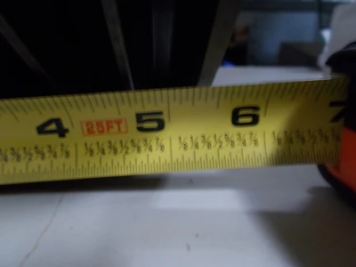 USED WOODS WOODS 7 1/16  BELT PULLEY 7 GROOVES