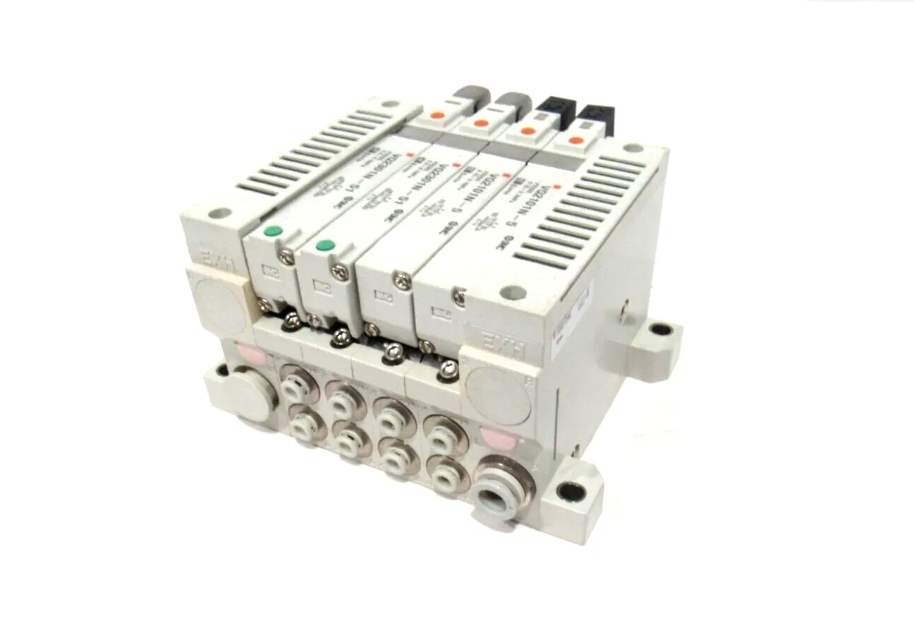 USED SMC VV5Q2-F2M08 MANIFOLD VV5Q2F2M08