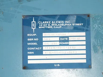 USED CLARKE C-L 150