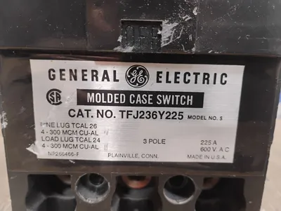 GENERAL ELECTRIC TFJ236Y225 Electrical Equipment/Supplies | ESS Industrial Equipment Sales (4)