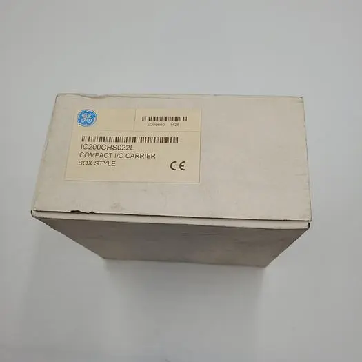 New | in-Stock GE GE IC200CHS022L COMPACT I/O CARRIER BOX STYLE - SEALED IN ORIGINAL BOX PLC Input & Output | ND Industrial Surplus #1221841