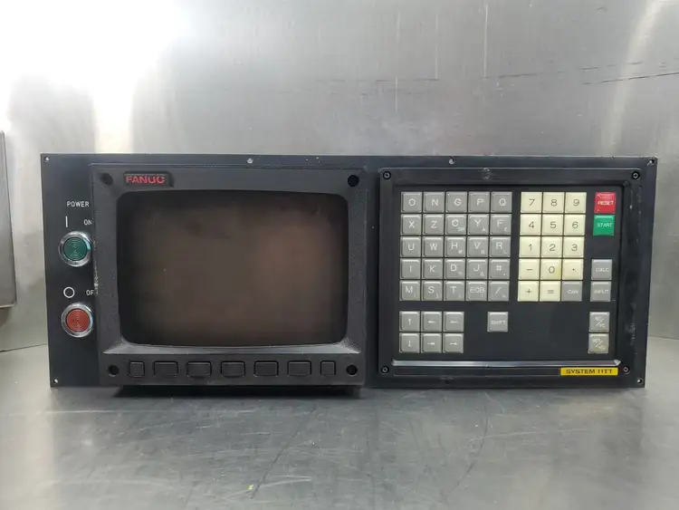 Used FANUC A02B-0075-C122 MDI/CRT HMI Panel Automation Control (HMI) South Carolina US | Palmetto Automation #1159839