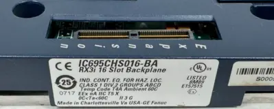 USED GE FANUC IC695CHS016