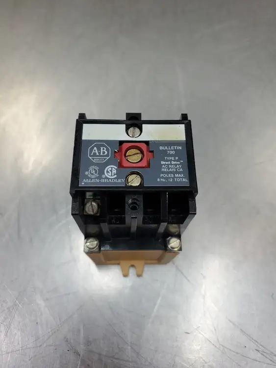 Used Allen-Bradley 700-P000A1/B Relays & Switches | Palmetto Automation #1156386