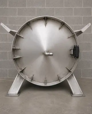 Used Meridian 3400 Gallon Stainless Steel Tanks Georgia US | Athens Packaging & Processing #914775