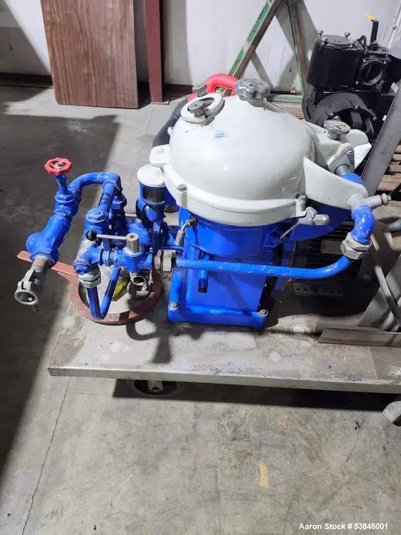 Used ALFA LAVAL MAB-104B-24 Disc Batch Centrifuges Illinois US | Aaron Equipment #84159