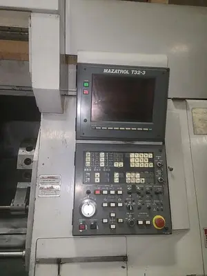 USED 1993 MAZAK SQT18MS W/ GL100 GANTRY LOADER