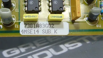 Westinghouse 7381A83G02 Ovation Memory Board 4MSE14 Sub. K Used