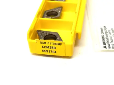 New | in-Stock Kennametal Screw-On Positive Inserts DCMT11T308MP Indexable Insert Michigan US | Maverick Industrial Sales #1402158