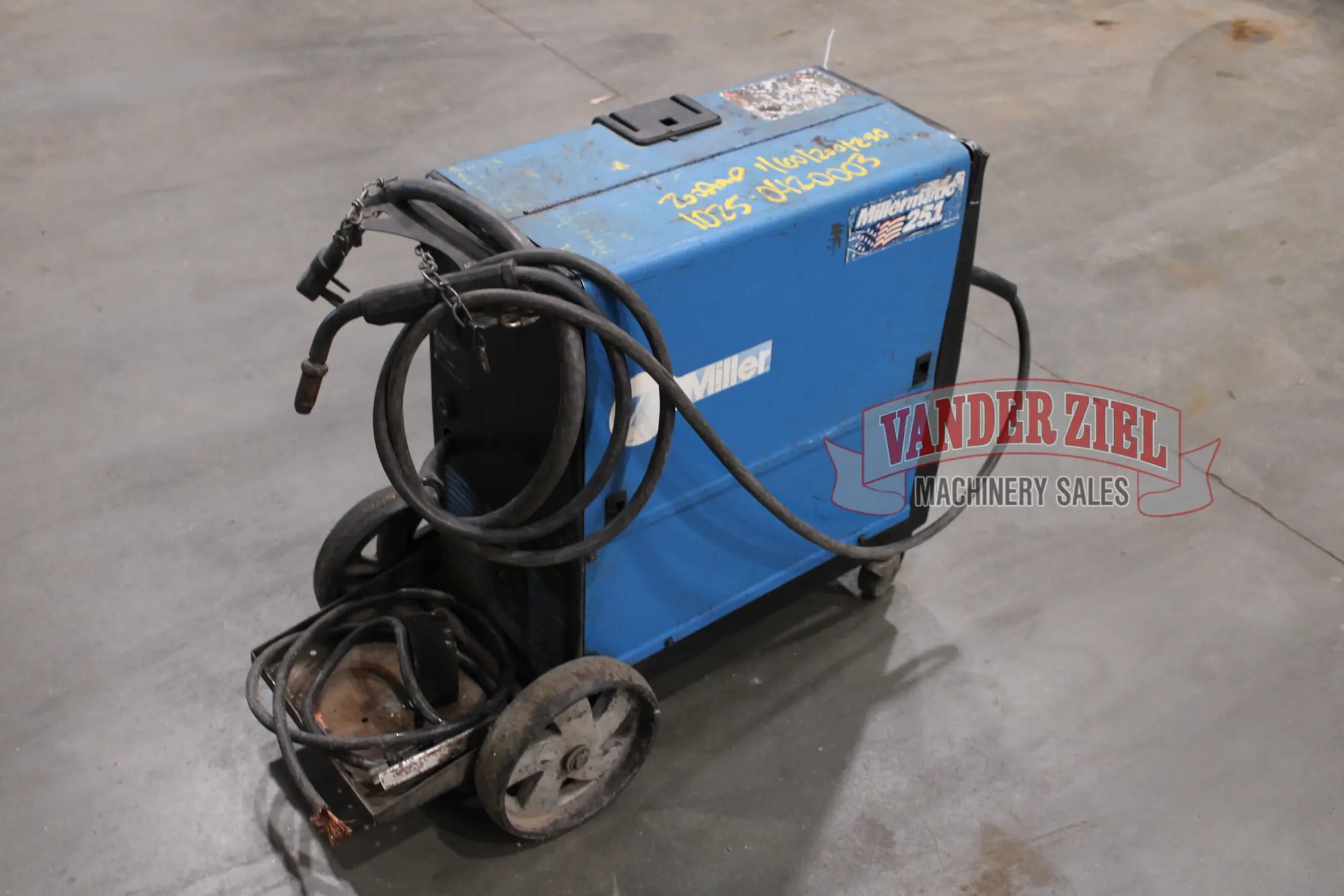 Used MILLER MILLERMATIC 251 Mig Welders Michigan US | Vander Ziel Machinery Sales #1262360