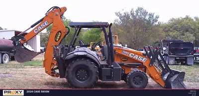 Used 2024 CASE 580SN Backhoe Loaders Texas US | Proxy Equipment #1388607