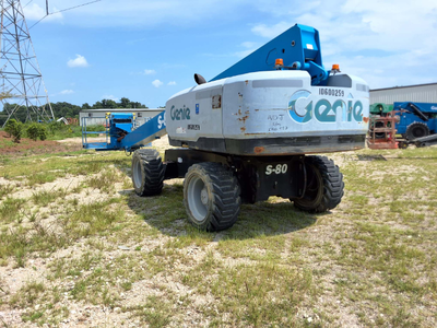 Used 2017 Genie S-80X Telescopic Boom Lifts North Carolina US | Stack Equipment #1362057