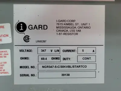 USED I-GARD NGR347-5-C/30KVBL/STARTCO