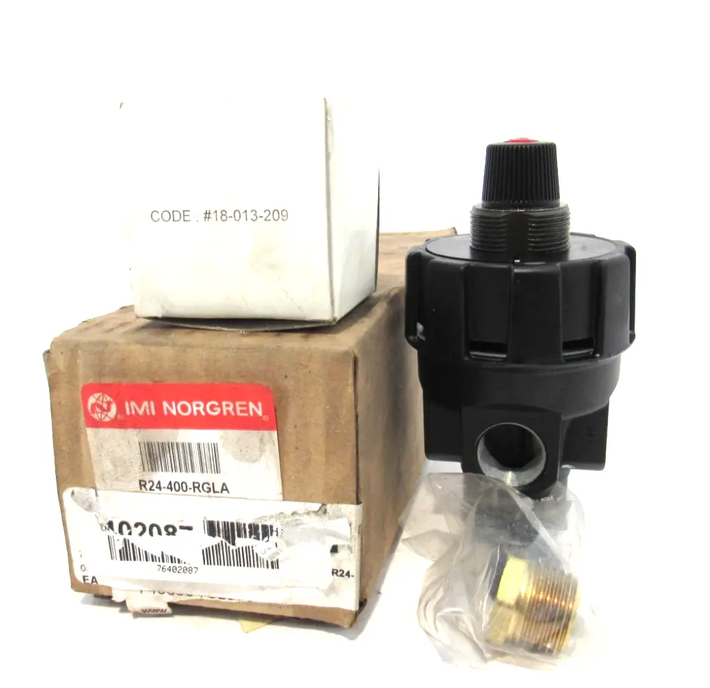 NEW NORGREN R24-400-RGLA PNEUMATIC REGULATOR R24400RGLA