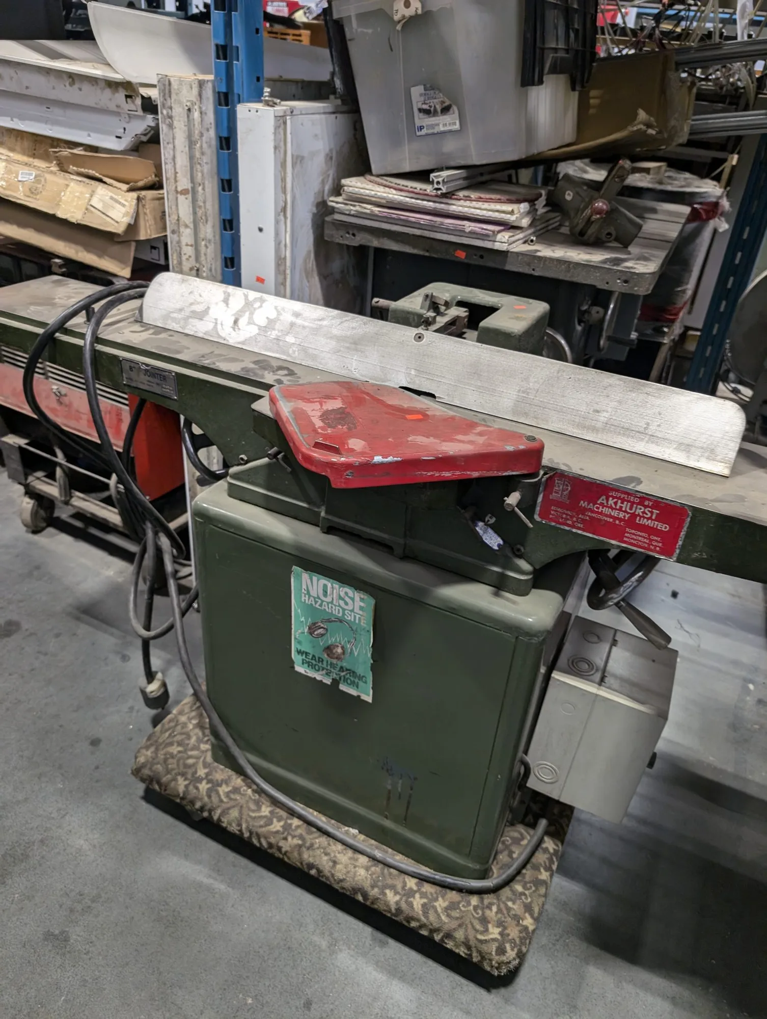 Canwood CT200 8″ Jointer Machine