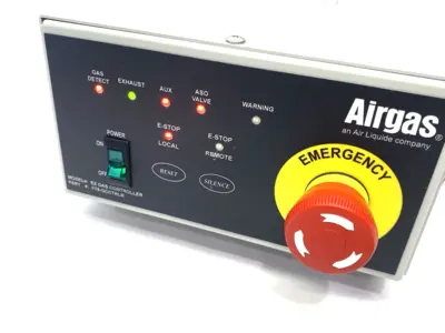 USED AIRGAS GAS CABINET CONTROLLER UNIT EZ GAS CONTROLLER