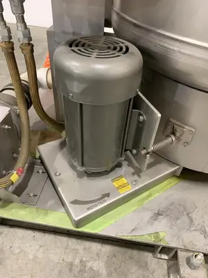 North Star 755 XP perforate basket centrifuge, 304SS.