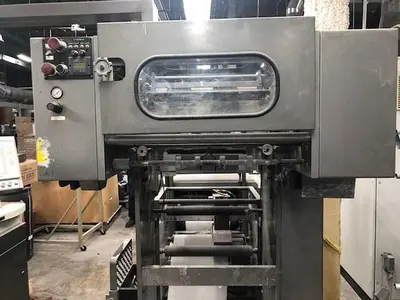 USED 2006 SANDEN 5 COLOR 22” INSERT UV PRESS