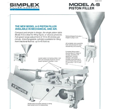 Simplex Filler A-S