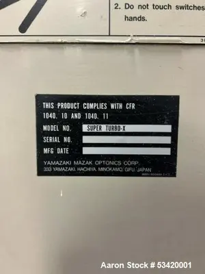 USED MAZAK SUPER TURBO X-48