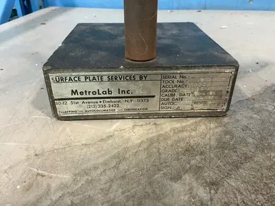Used METROLAB INC _UNKNOWN_ Granite Surface Plates Ohio US | HGR 24 #1290511