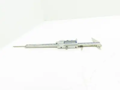 Mitutoyo 573-725-20 Digimatic Point Tip Caliper 0-6" 150mm .0005" NTD12P-P6"M