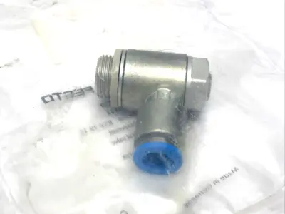 193151, GRLA-3/8-QS-10-D | Festo GRLA-3/8-QS-10-D One-Way Flow Control Valve 193151 - New