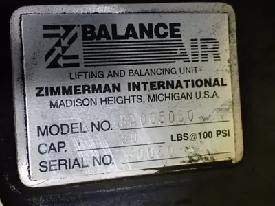 USED Z BALANCE AIR BA030080