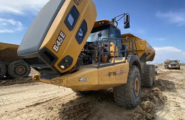 Used BELL B45E Articulated Dump Trucks Texas US | Mitsubishi HC Capital America #1362936