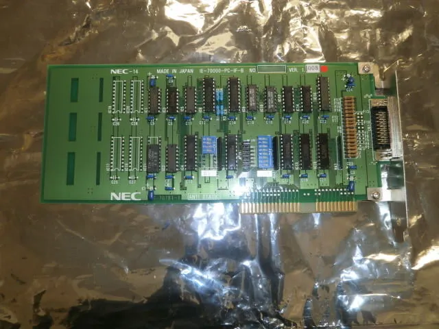 Used NEC IE-70000-PC-IF-B VER1.08 IE-70000-PC-IF-B VER1.08 Computer Accessories Arizona US | ASSET CONVERSION SPECIALISTS, INC. #321790