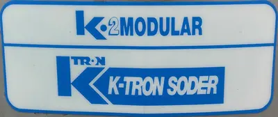 USED K-TRON SODER K2MLT20