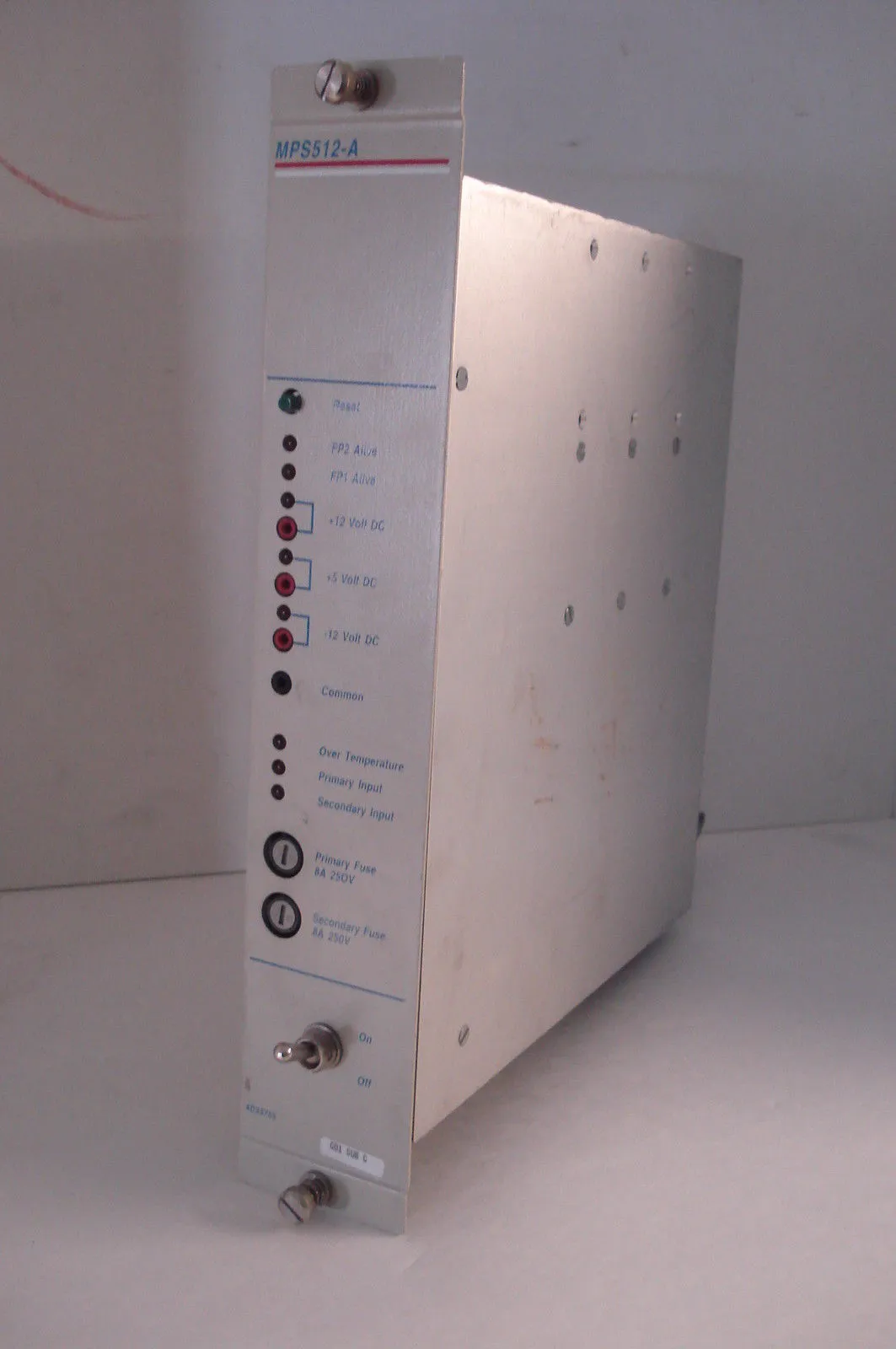 USED WESTINGHOUSE POWER SUPPLY MPS512A