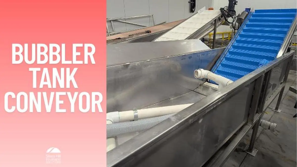 Bubbler Tank Conveyor