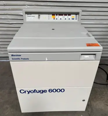 Baxter Cryofuge 6000 Laboratory Centrifuge Heraeus Scientific Refridgerated Lab