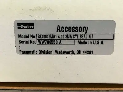 Used PARKER SK40003MA1 4.00 3MA CYL SEAL KIT Miscellaneous MRO Ohio US | HGR 24 #1325097